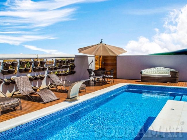 construir uma piscina