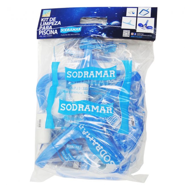 Kit de limpeza para piscina Slim
