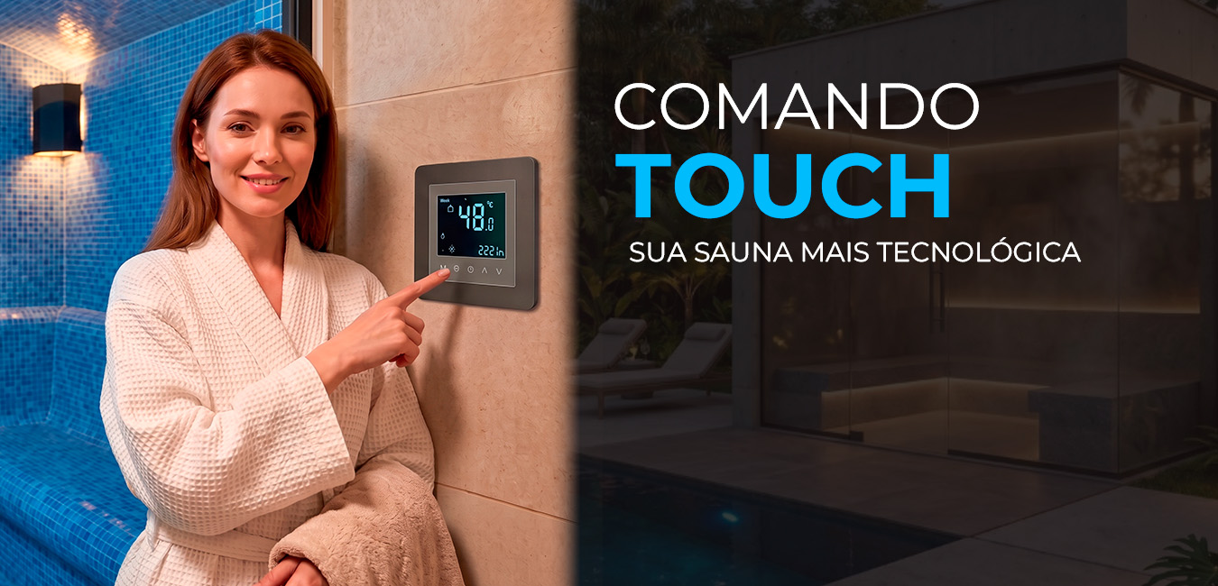 comando touch site gerador de vapor 1