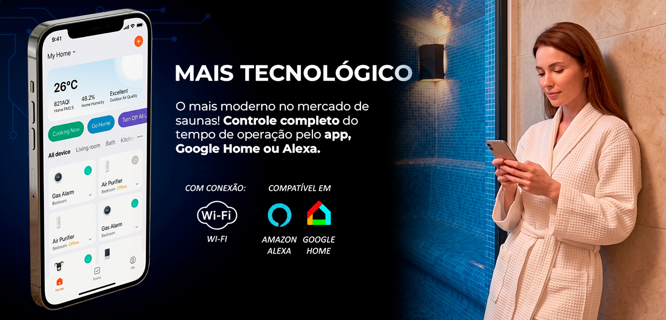 comando touch site gerador de vapor 3