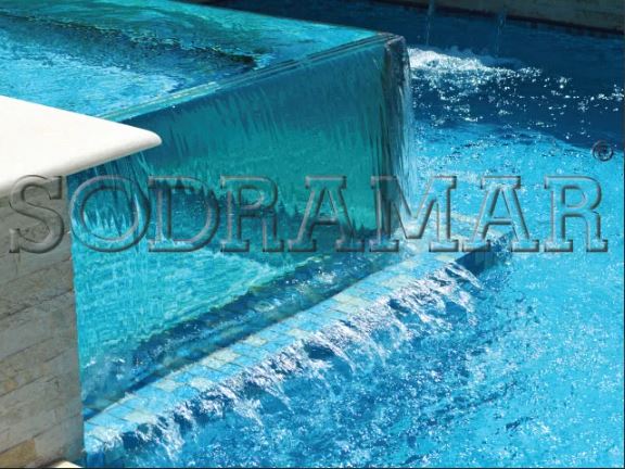 3 projetos de piscinas de vidro para mansões - Sodramar