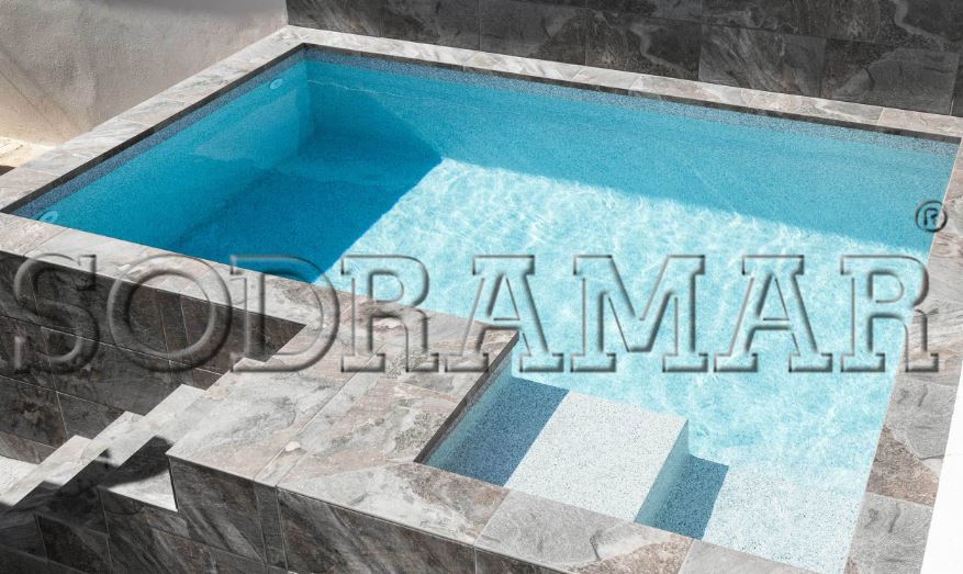 manta armada para piscina