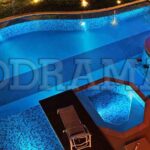 piscina com hidromassagem