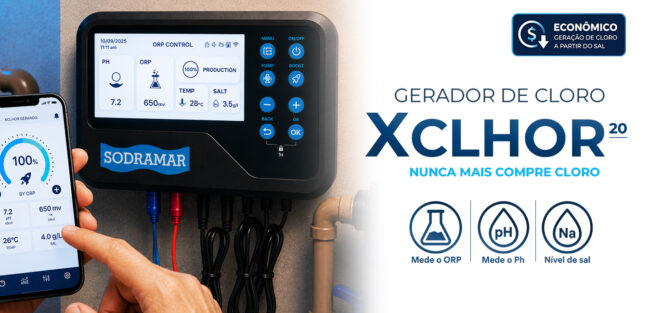 Gerador de cloro xclhor 1 ajustado