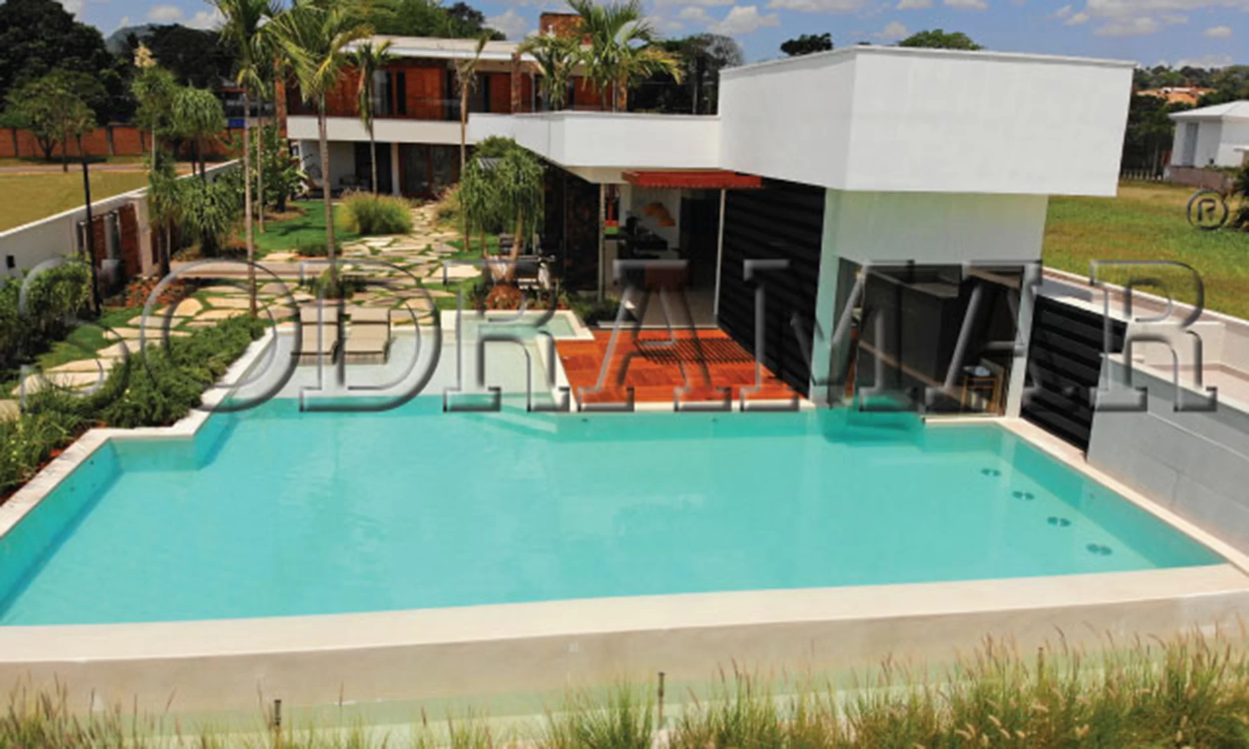 Planejamento de Casa com Piscina